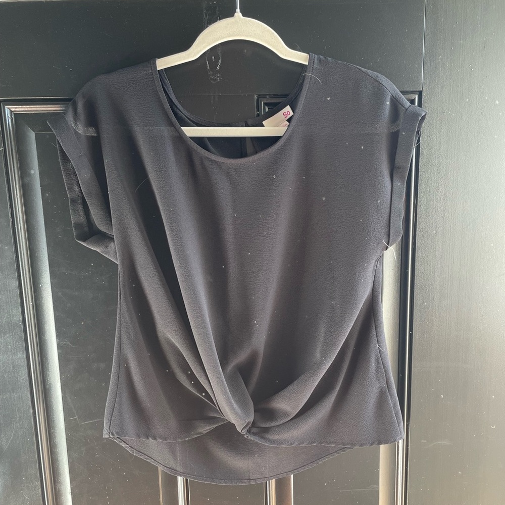 SO Women Short Sleeve Blouse